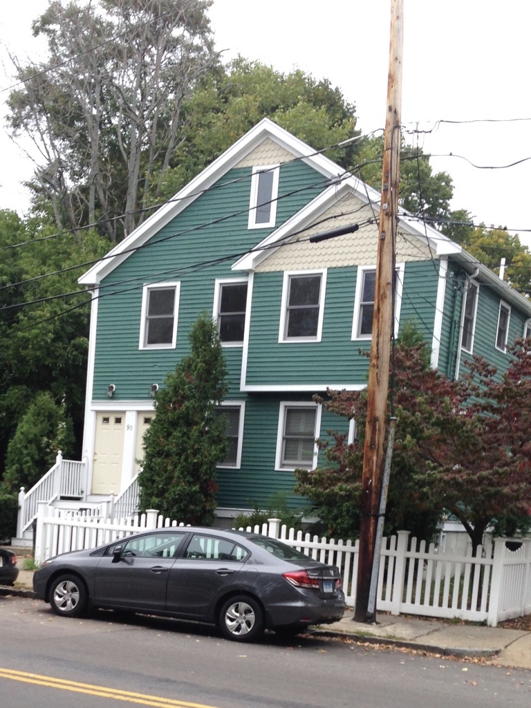 house condo picket fence