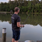 man fishing 