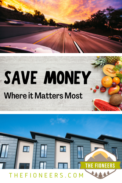 save money house care food