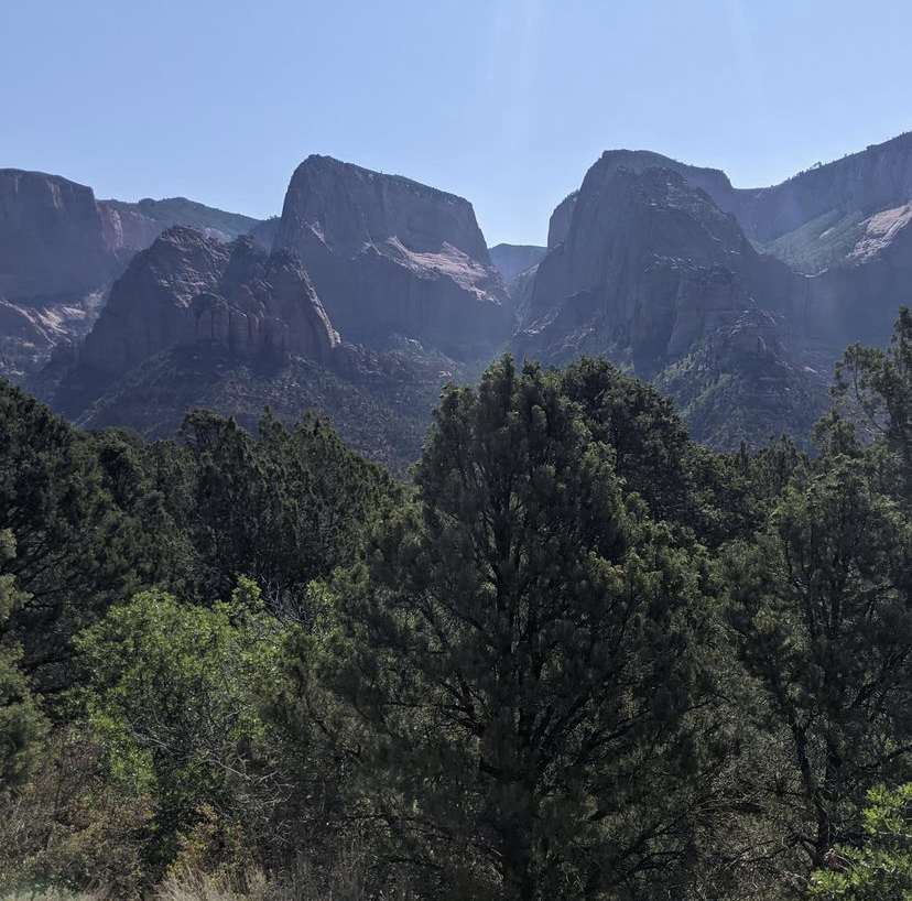 mountains Zion national park