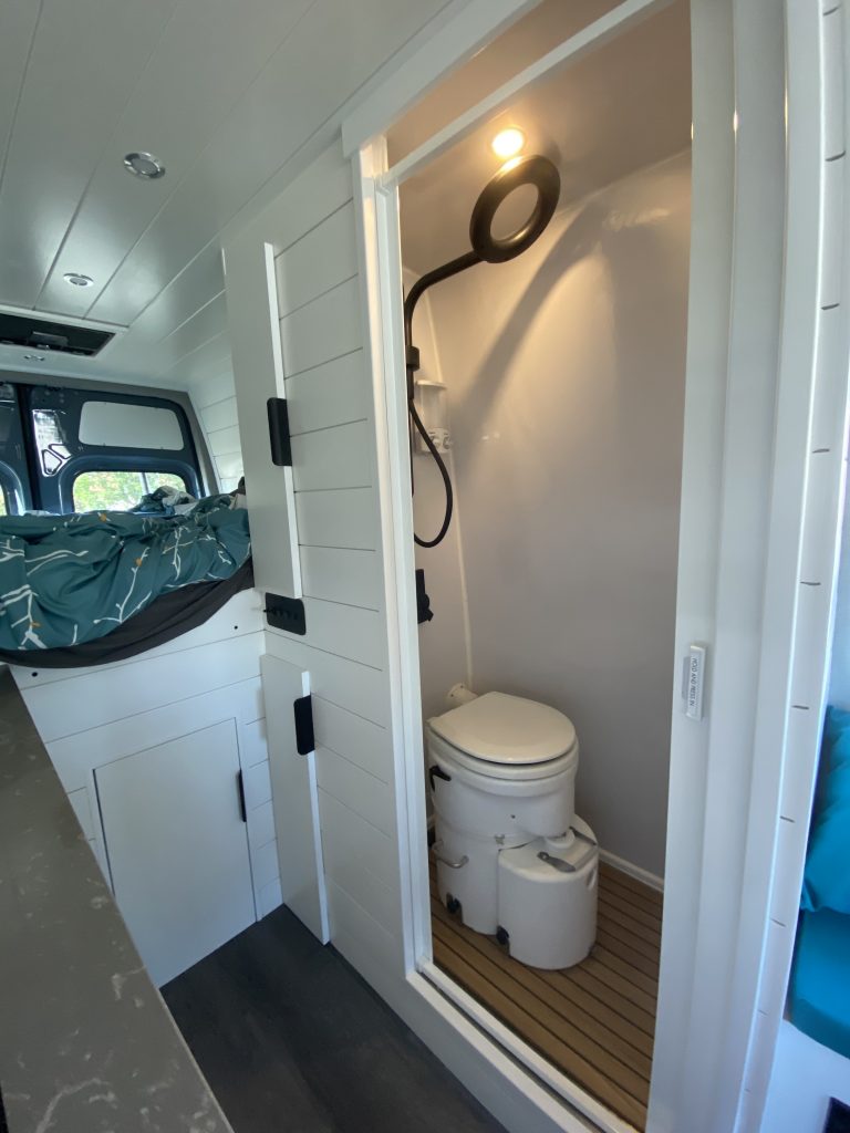 campervan bathroom