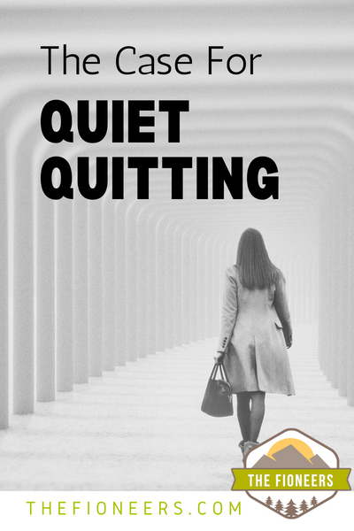 quiet quitting walk away