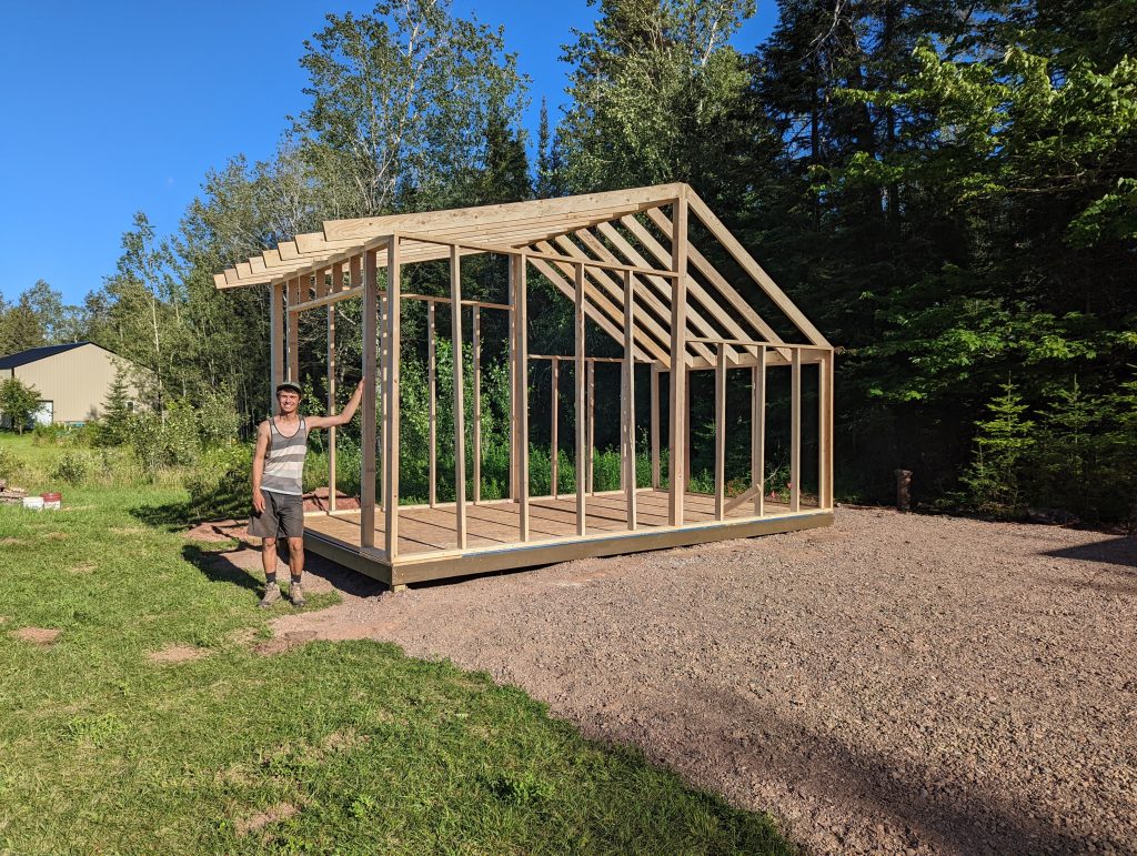 construction shed tiny house