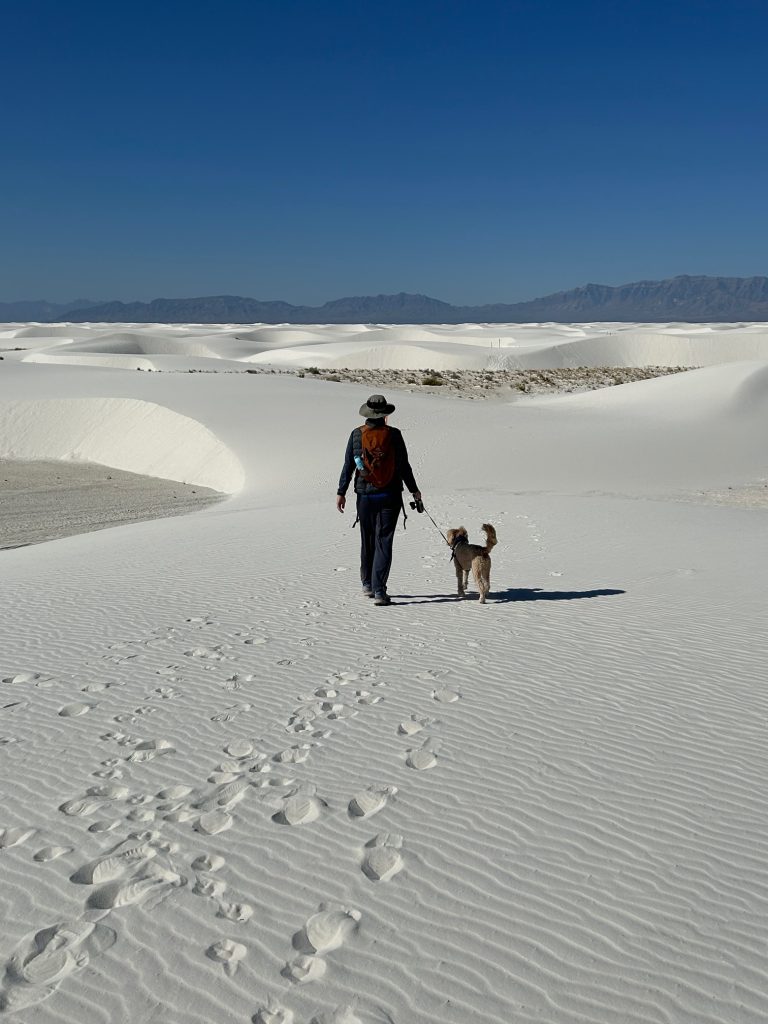 white sands national park hiking 