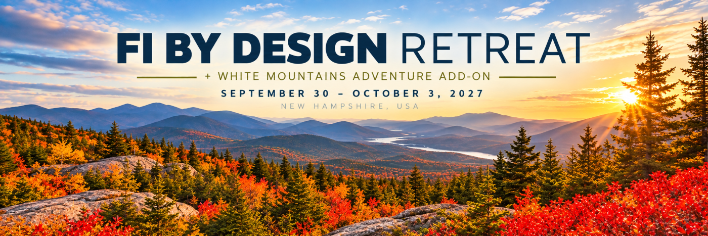 FI By Design Retreat Banner