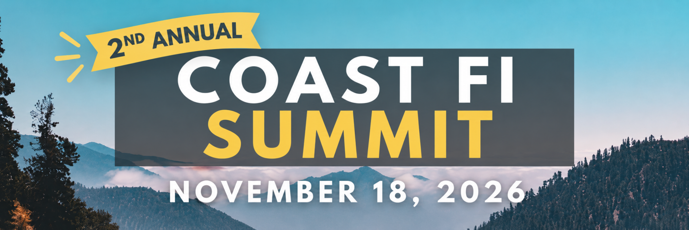 2nd annual coast fi summit banner